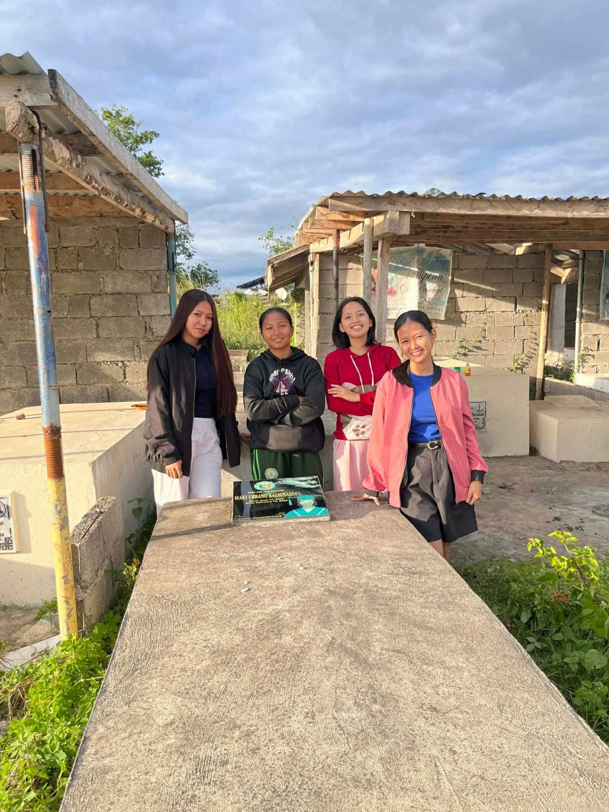 Visiting my friend in memorial